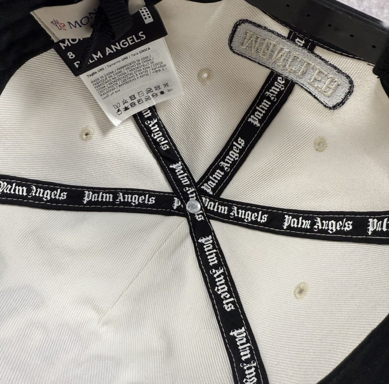 Moncler x Palm Angels Distressed Cap