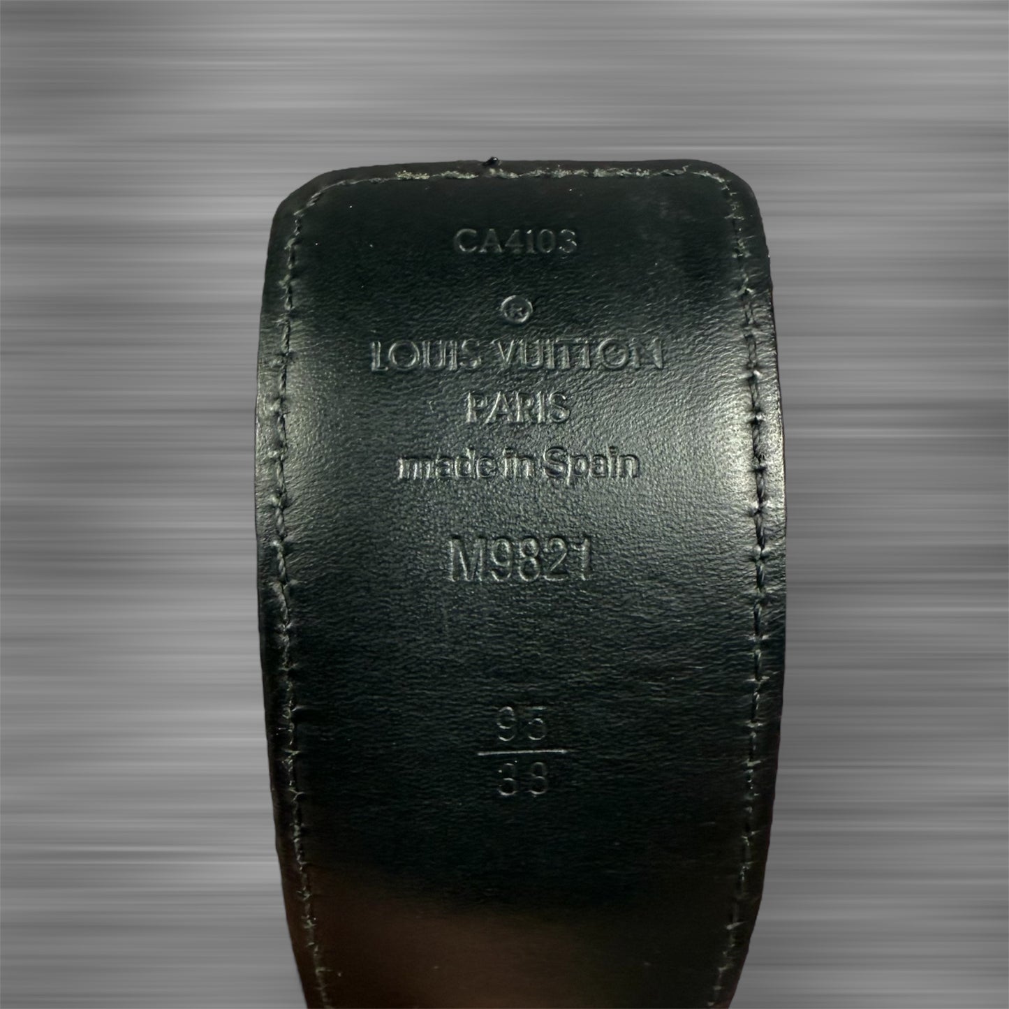 Louis Vuitton Leather Reversible ‘Black’ Belt
