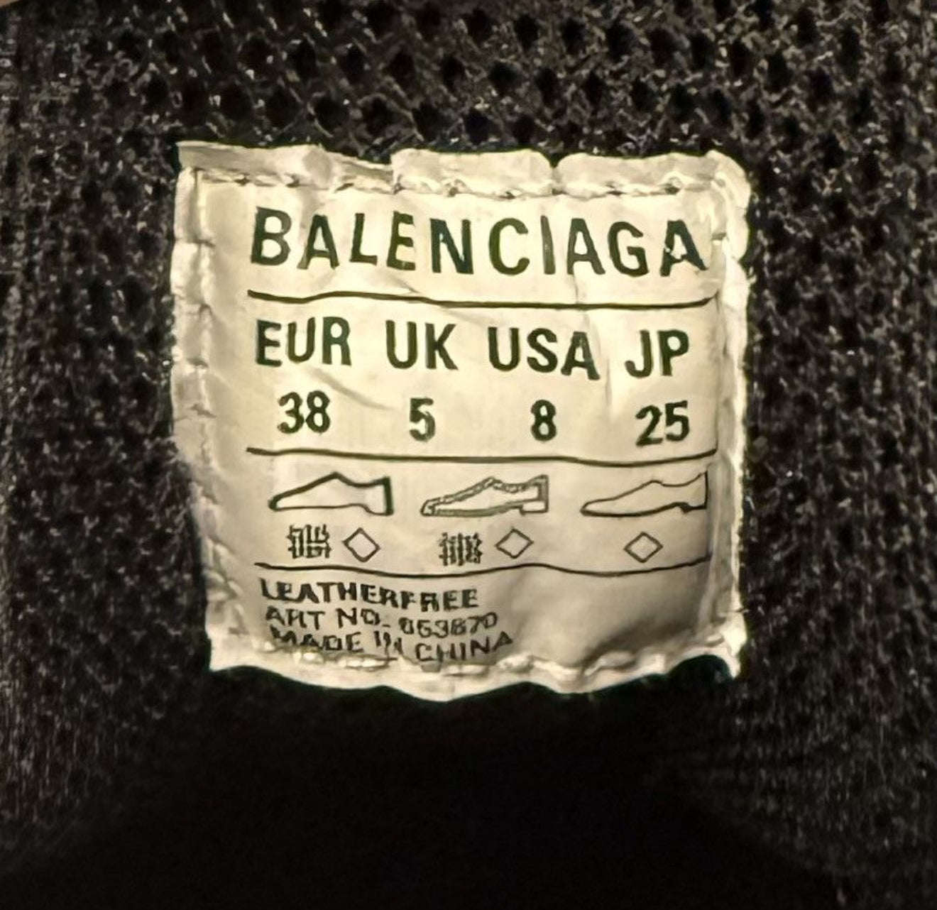Balenciaga X-Pander ‘Black’ Shoes