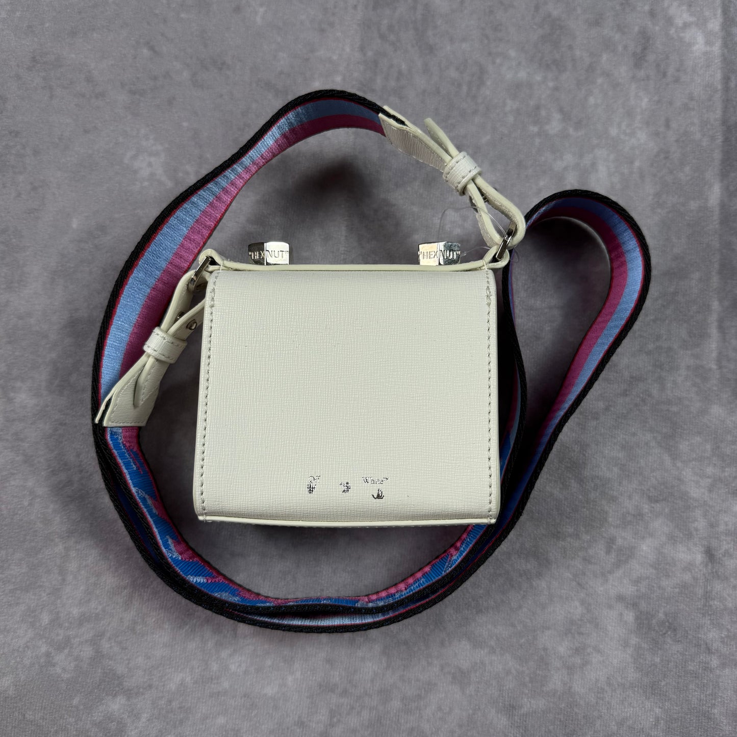 OFF-WHITE
Mini Binder Clip Crossbody Bag In White
