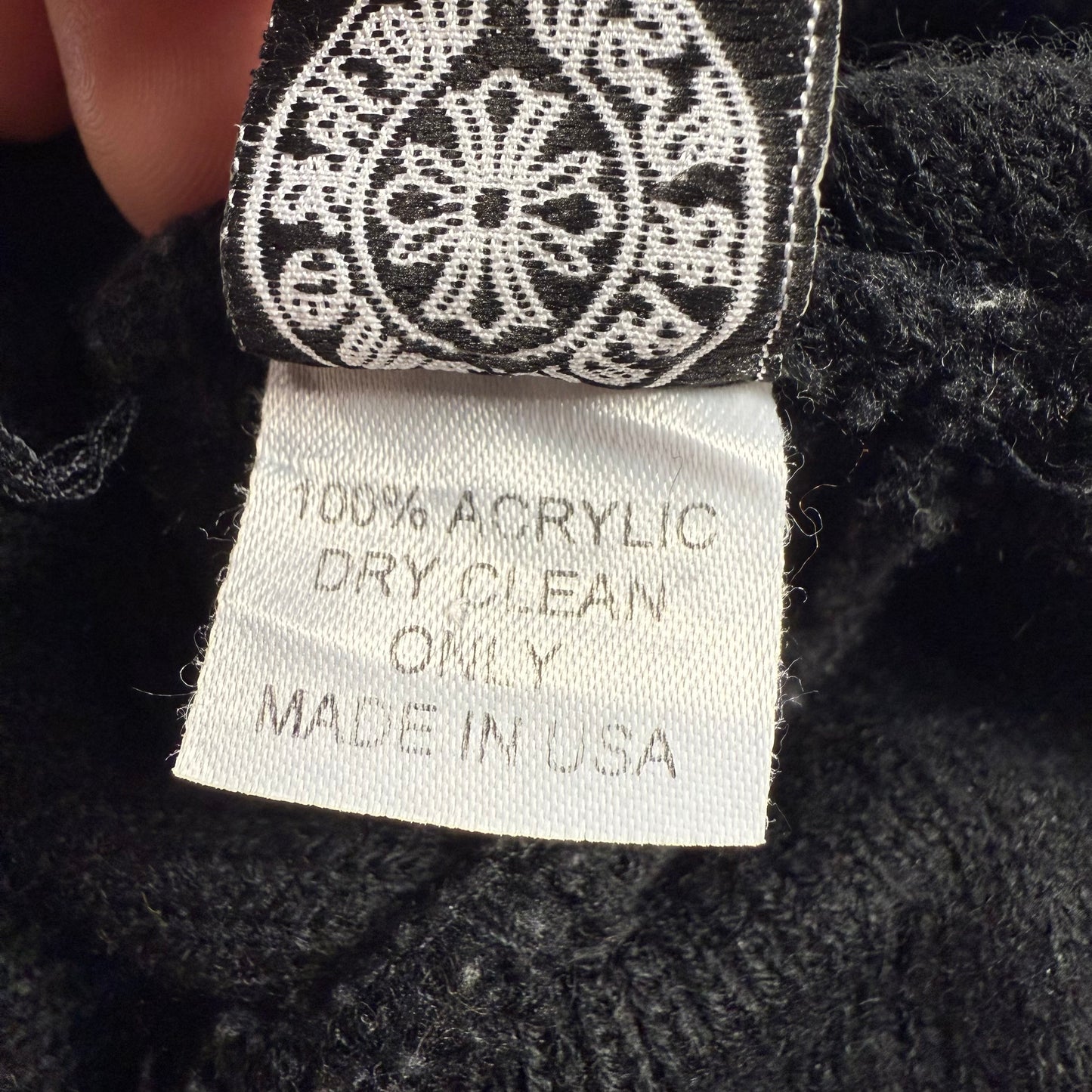 Chrome Hearts Vintage Embroidered CH Logo ‘Black’ Beanie