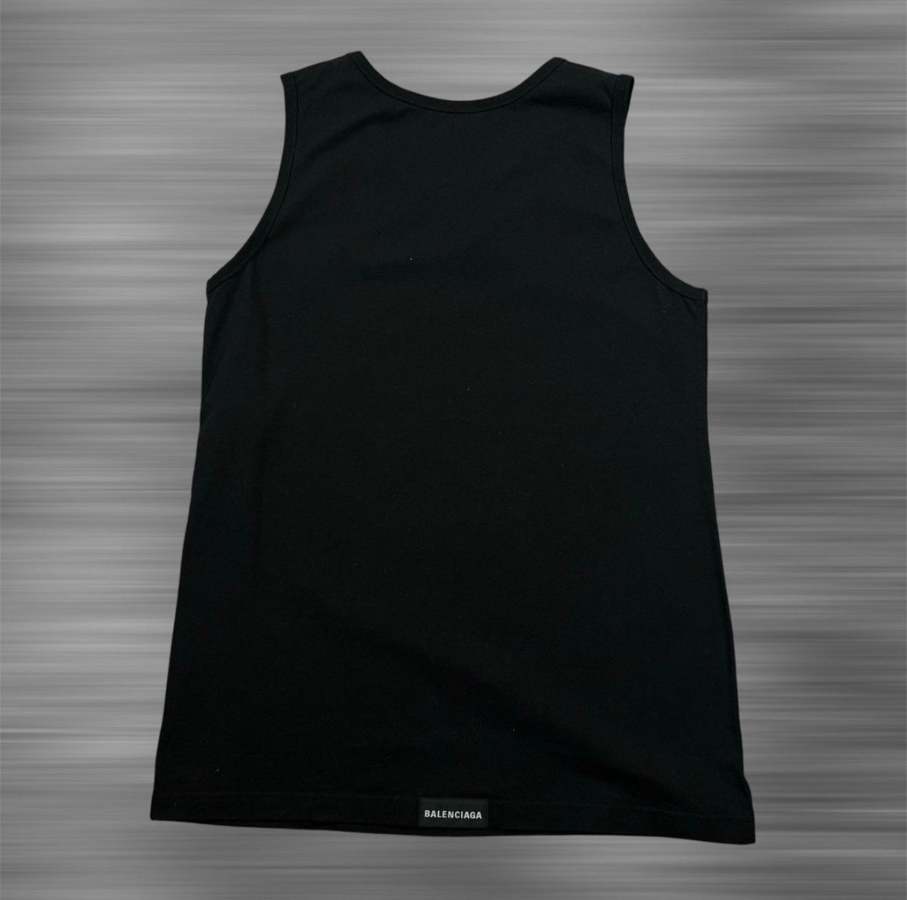Balenciaga Black Tank Top