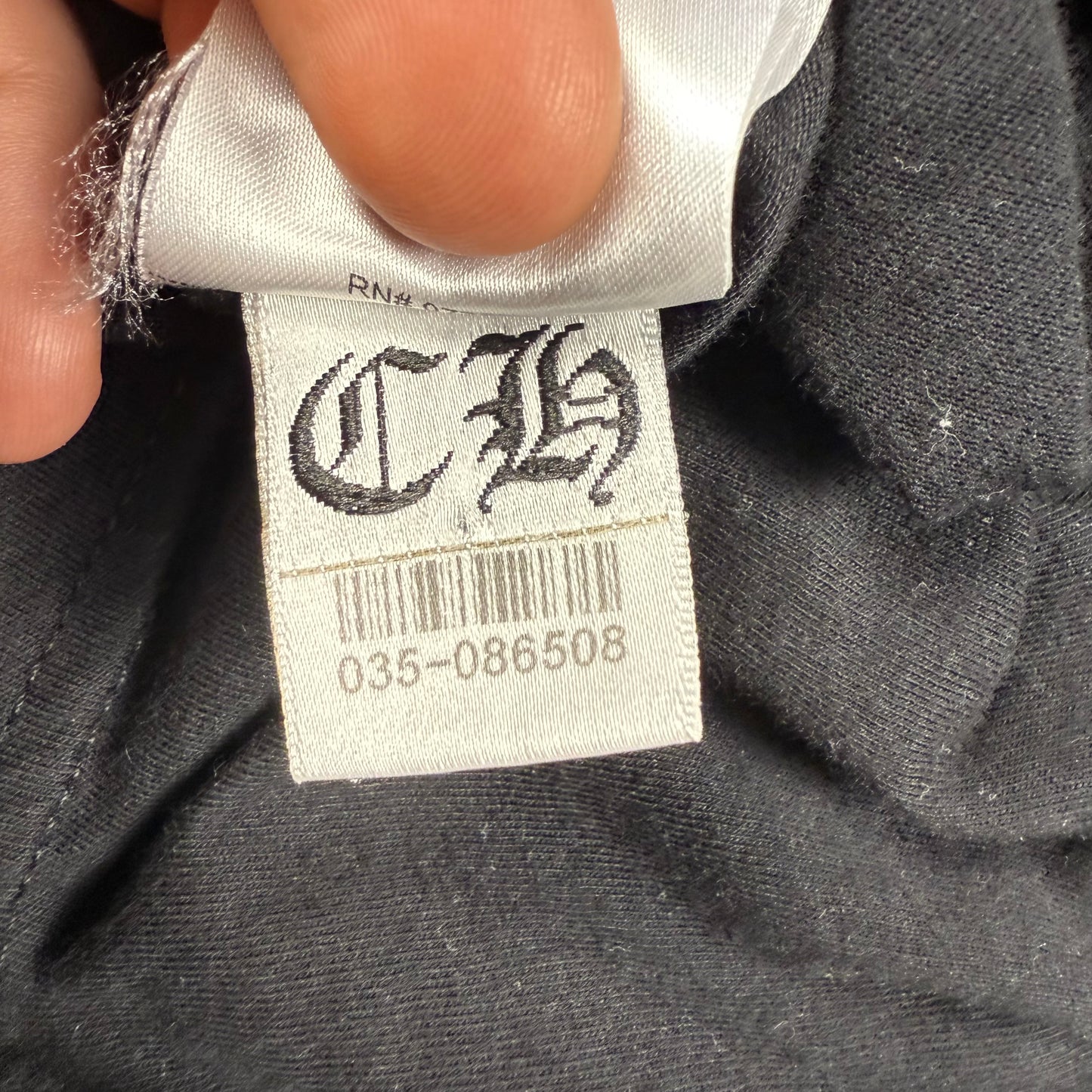 Chrome Hearts Horseshoe ‘Black’ Long Sleeve
