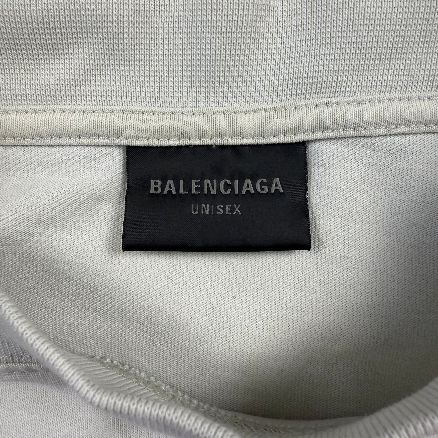 Balenciaga Gaffer Tapped Political Logo T-Shirt