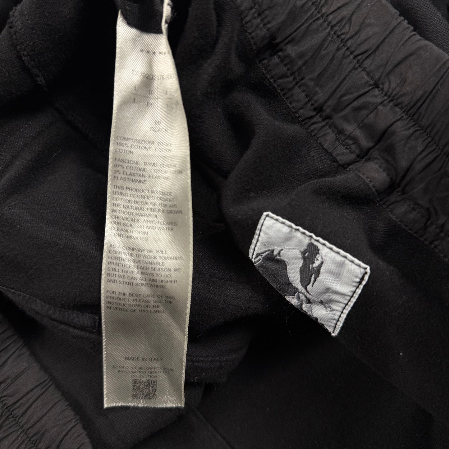 Rick Owens DRKSHDW Black 'Creatch' Cargo Pants