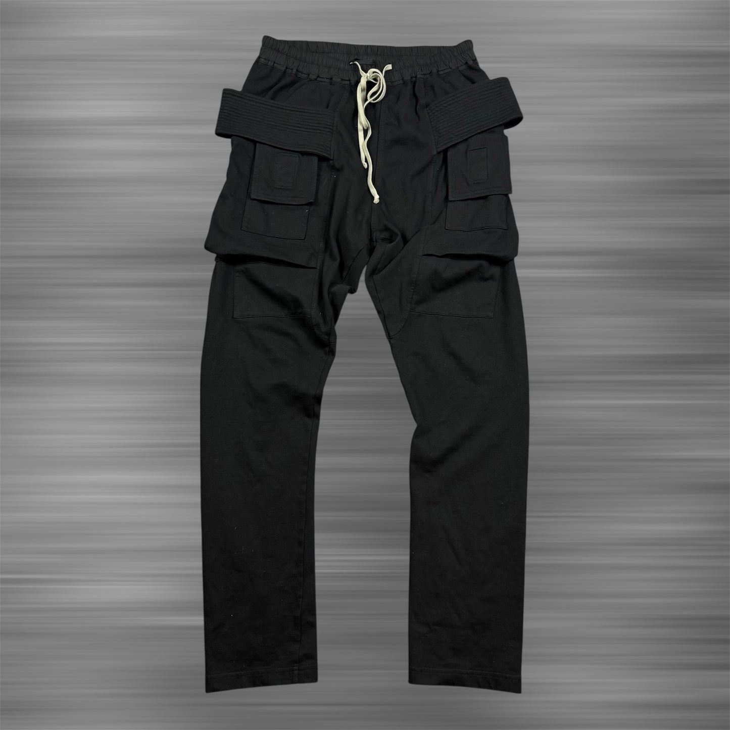 Rick Owens DRKSHDW Black 'Creatch' Cargo Pants