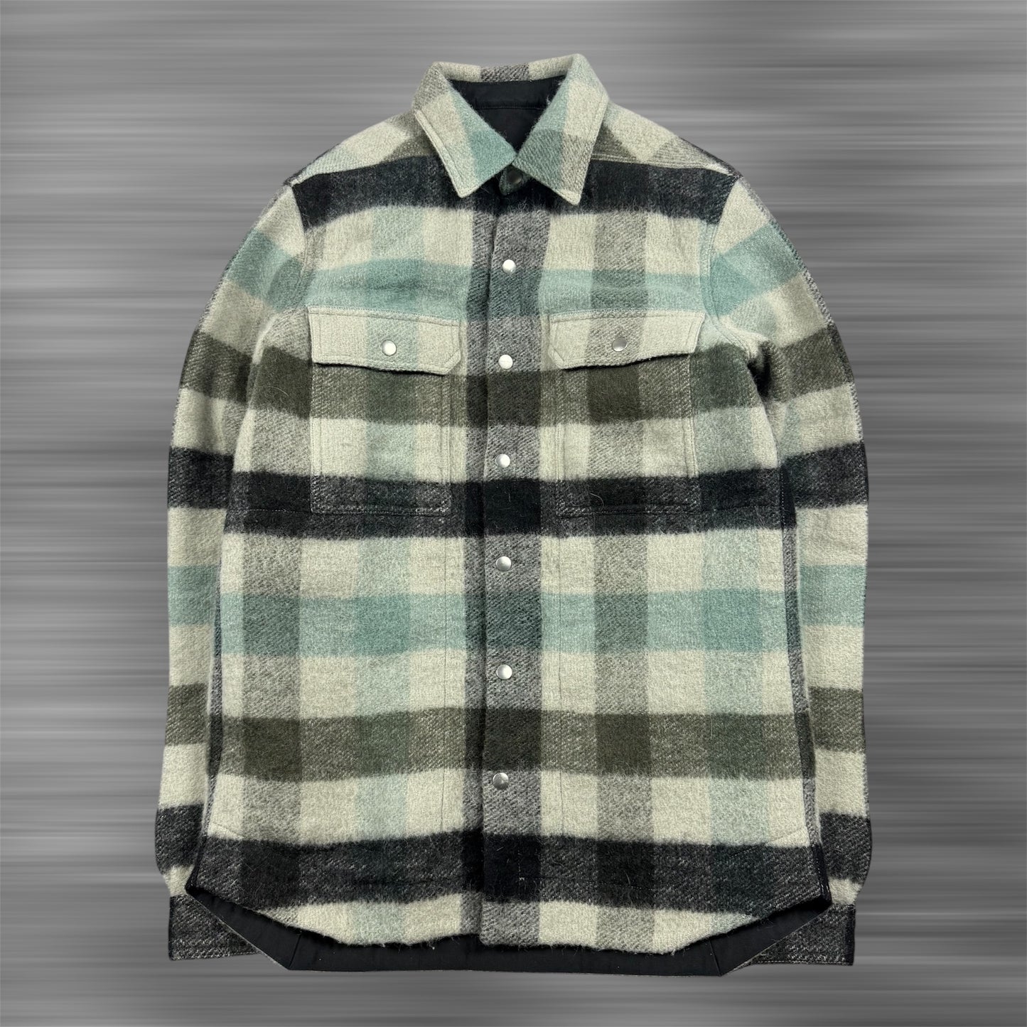 Rick Owens F/W22 Alpaca Knit Oversized Jacket