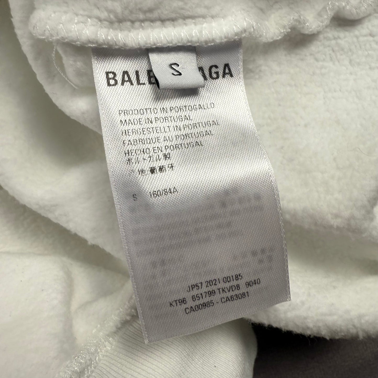 Balenciaga x Nasa ‘White’ Hoodie