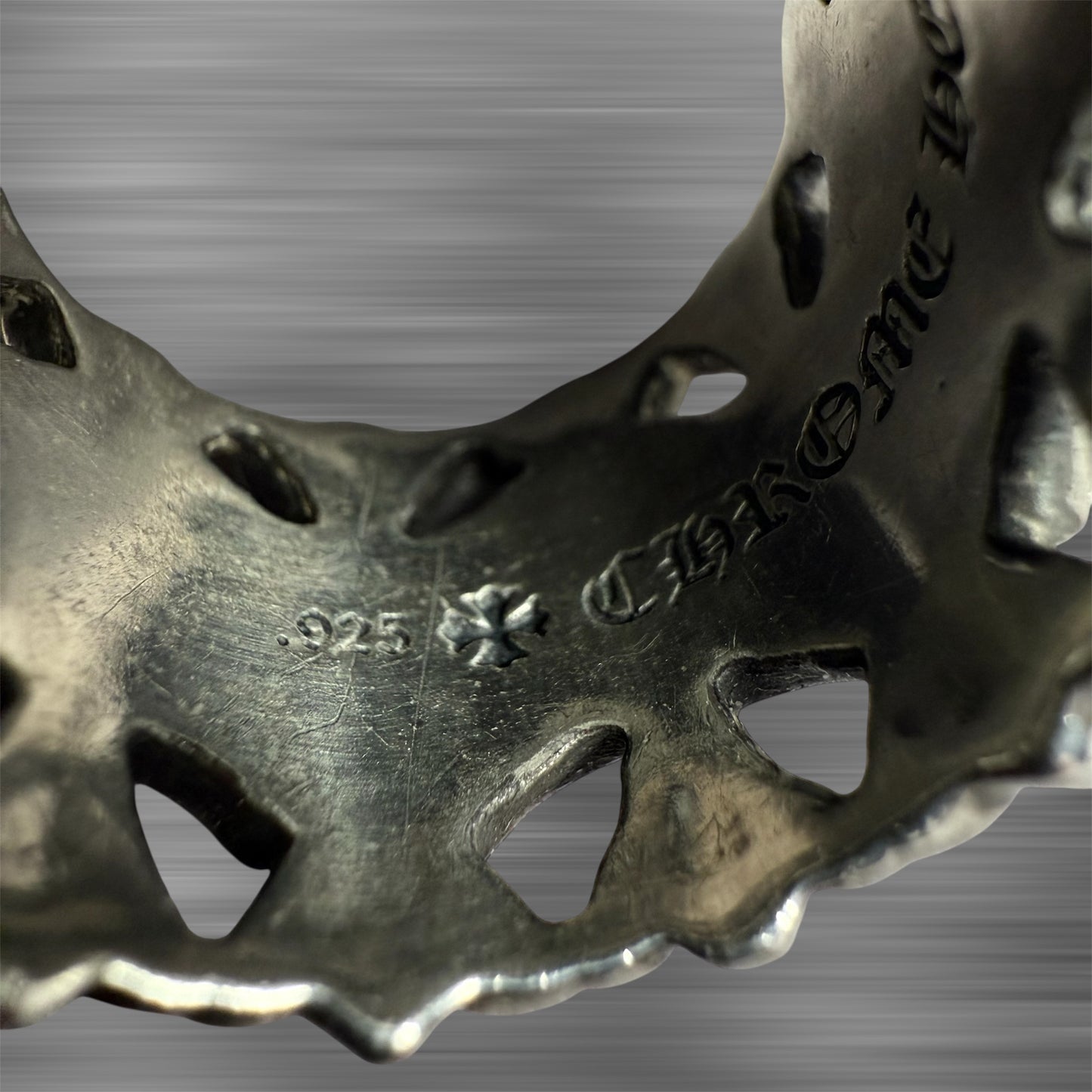 Chrome Hearts Cemetary Silver Ring