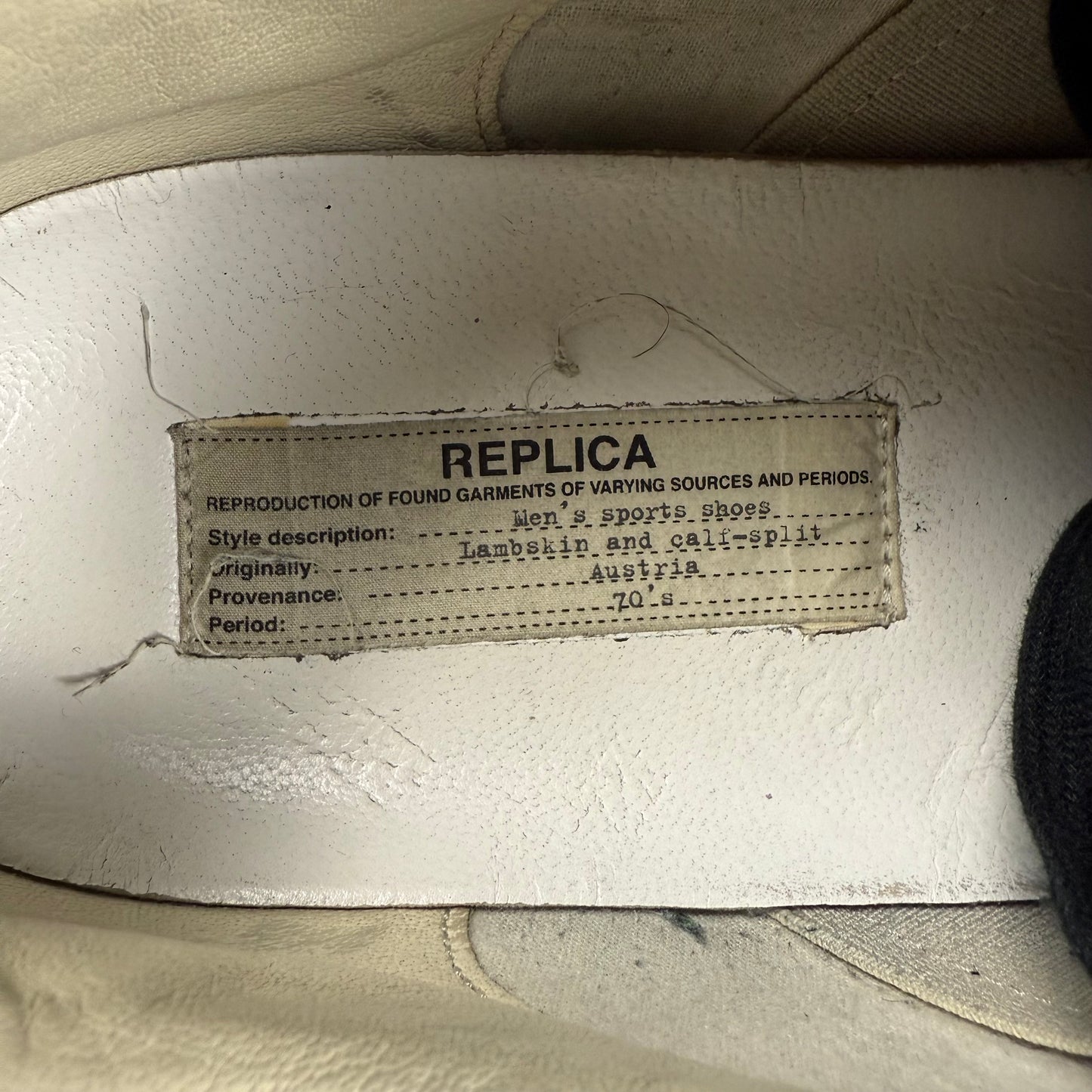 Maison Margiela Low ‘Black’ Gats