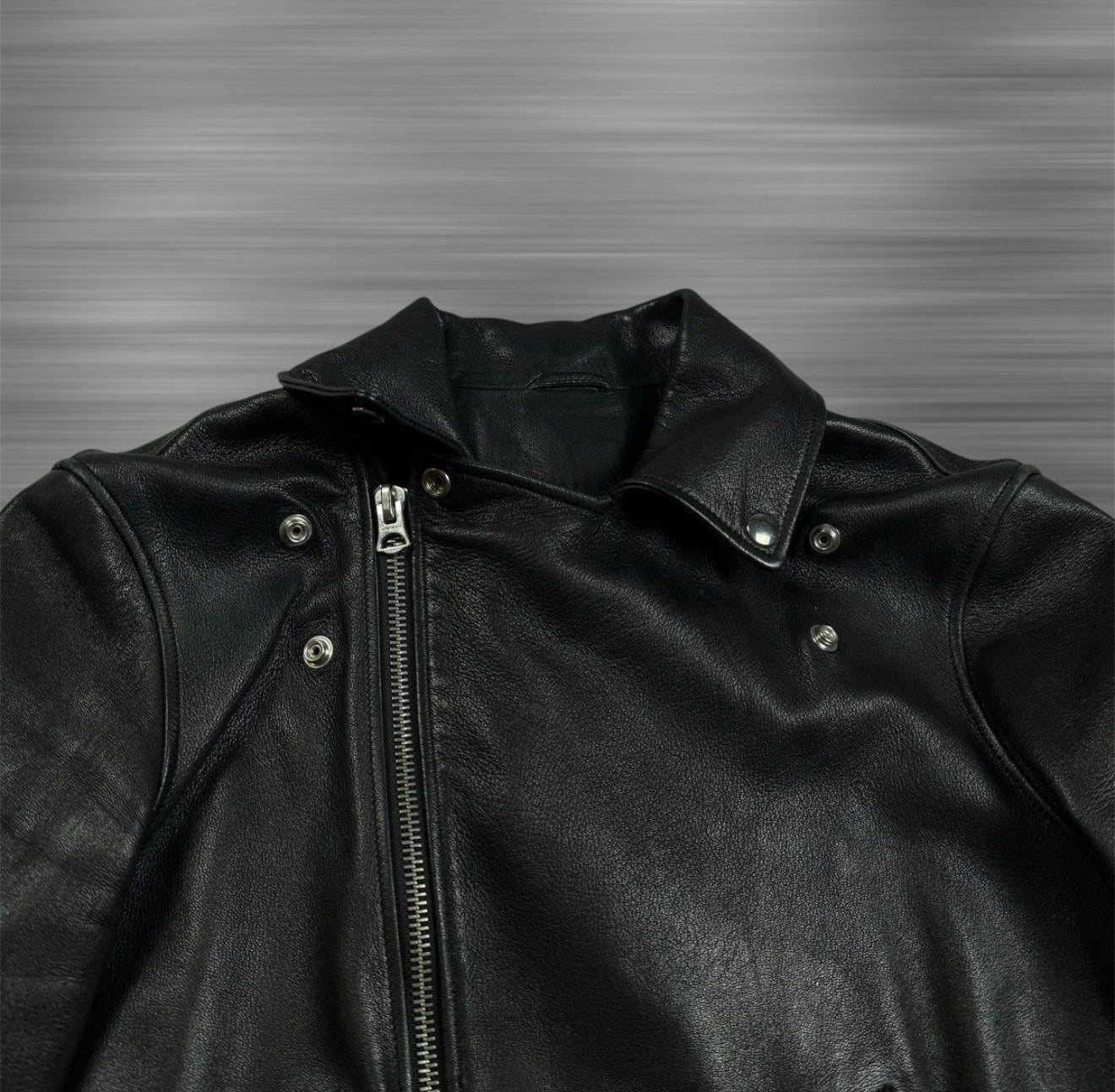 Acne Studios Nate Clean Leather Jacket