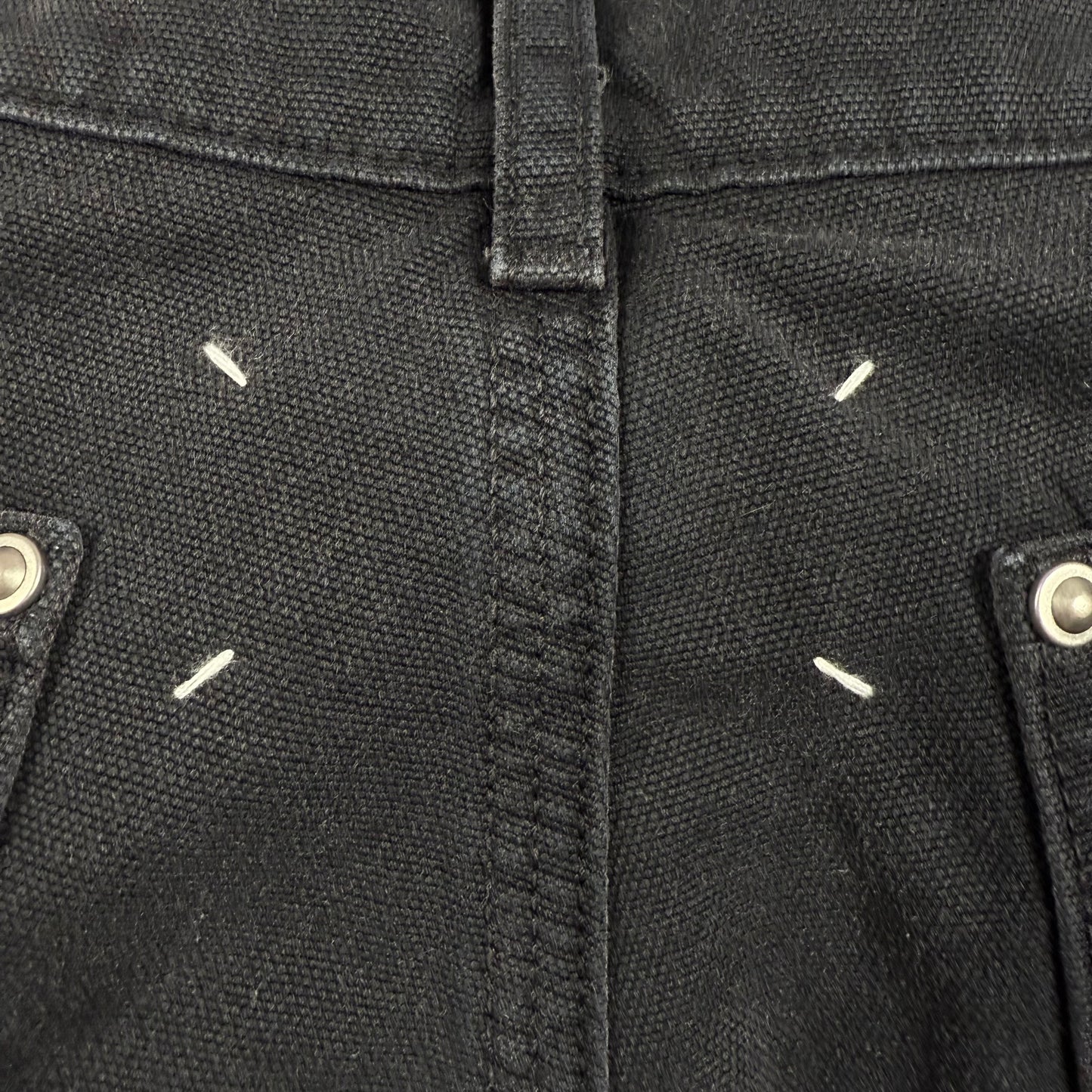 Maison Margiela Stud Denim Shorts ‘Black’