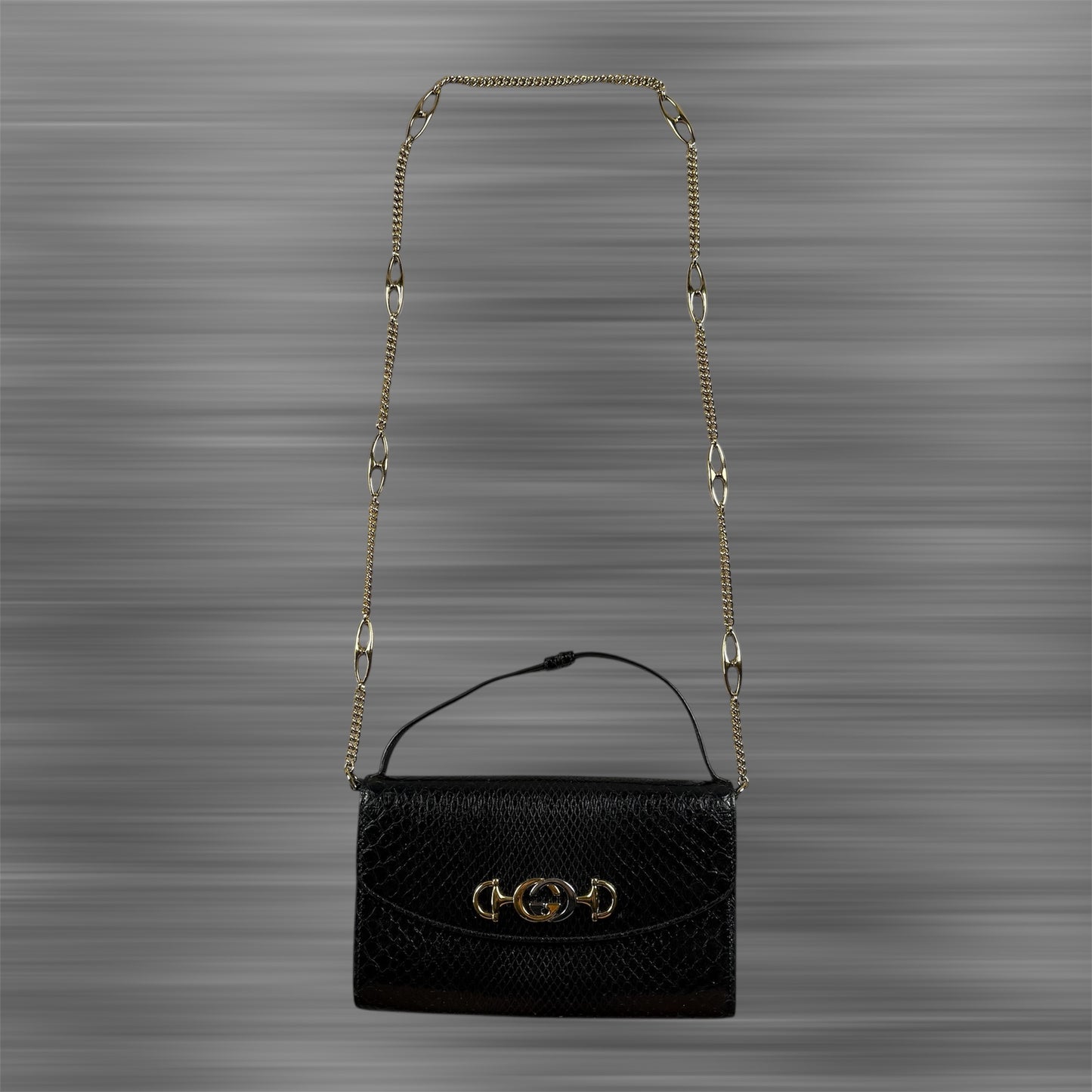 Gucci Zumi Shoulder Bag Python Mini