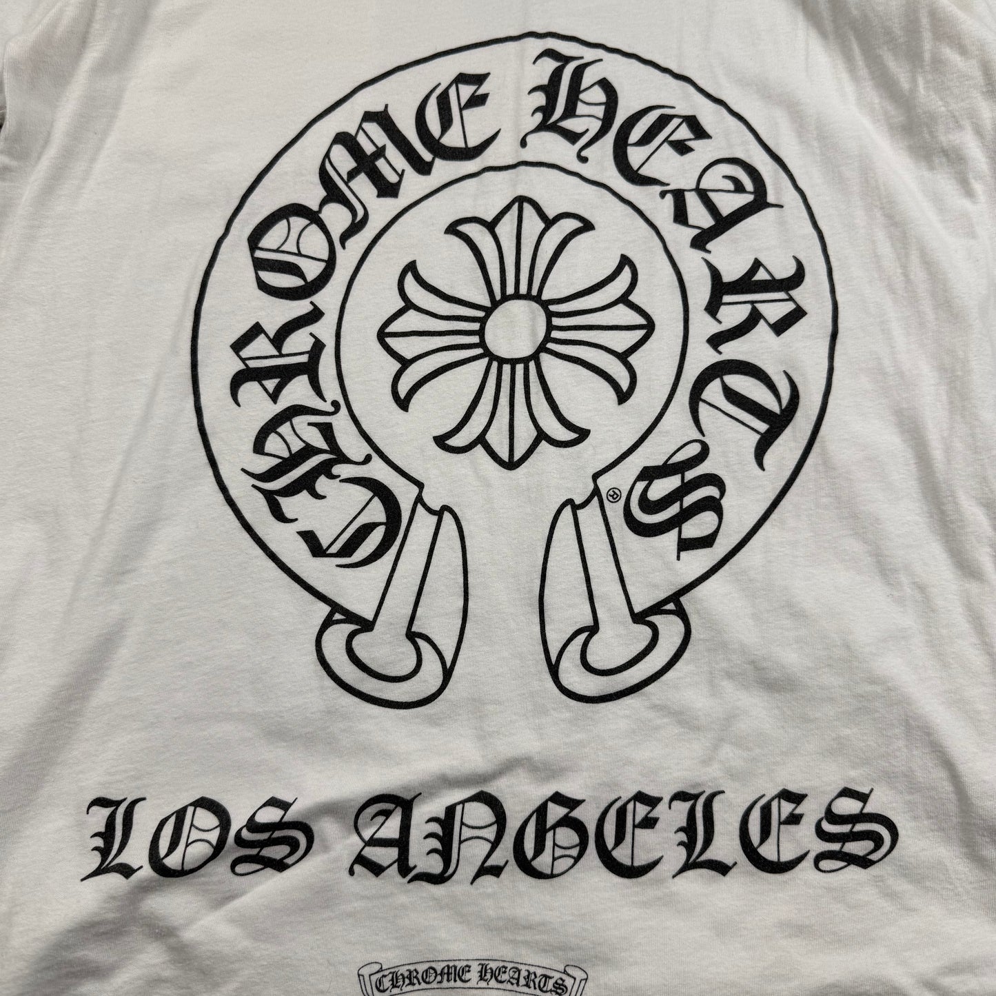 Chrome Hearts Los Angeles Horseshoe Logo T-Shirt