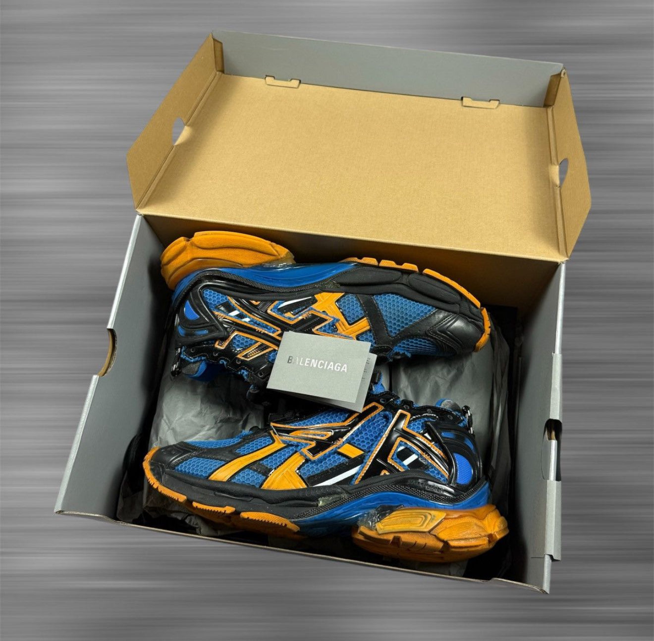 Balenciaga Runner ‘Orange Blue’ Shoes