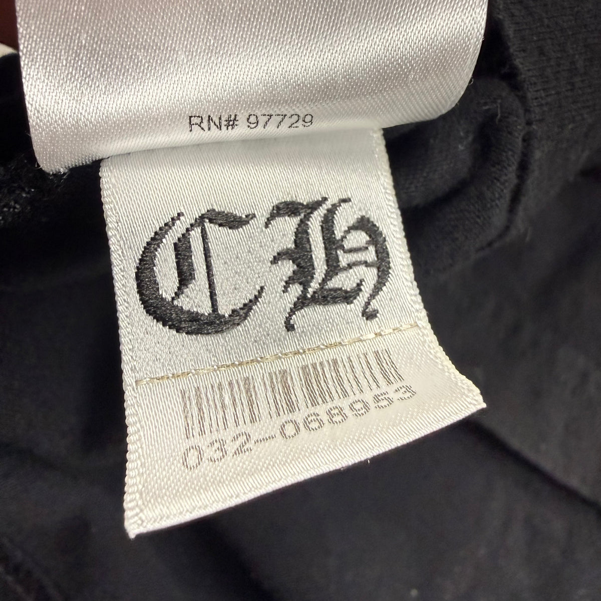 Chrome Hearts Miami Exclusive Horseshoe Floral ‘Black’ Long Sleeve