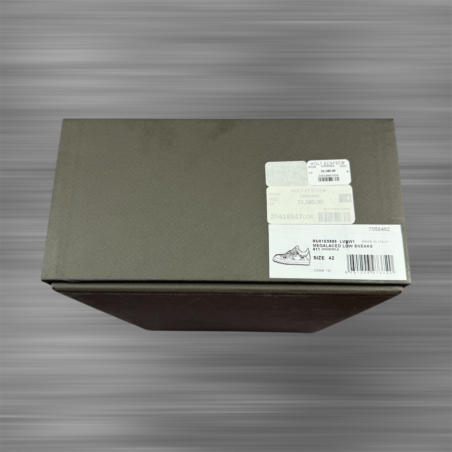 Rick Owens Mainline Hexagram Ramones Low