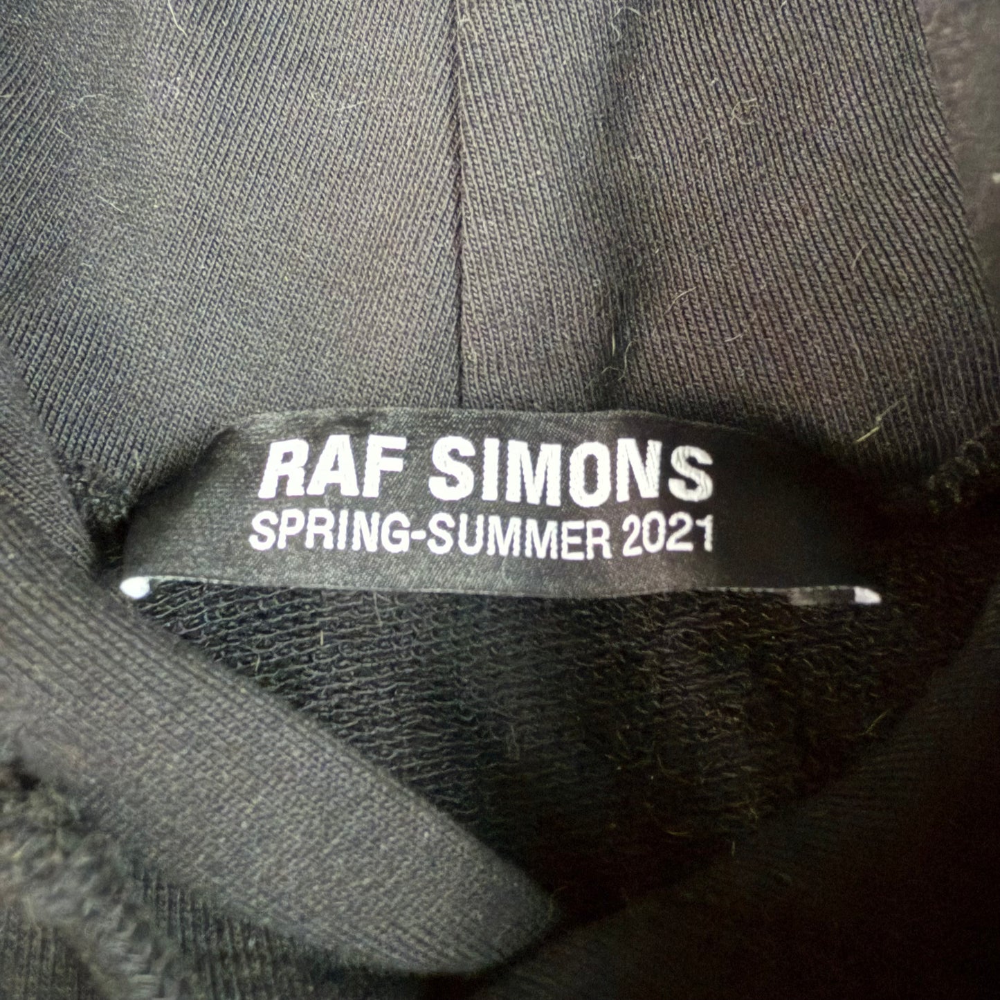 Raf Simons SS21 Portrait Hoodie