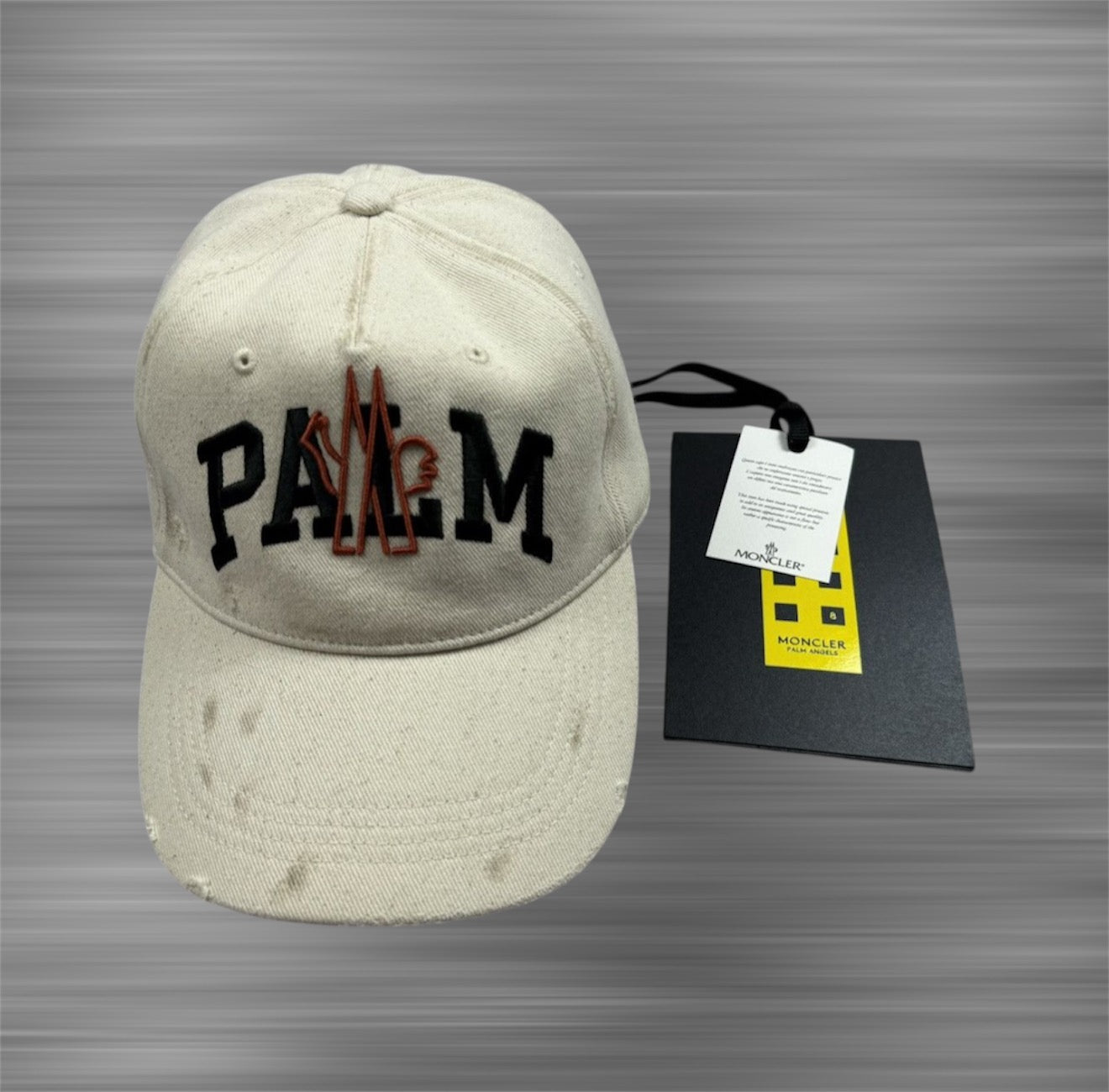 Moncler x Palm Angels Distressed Cap