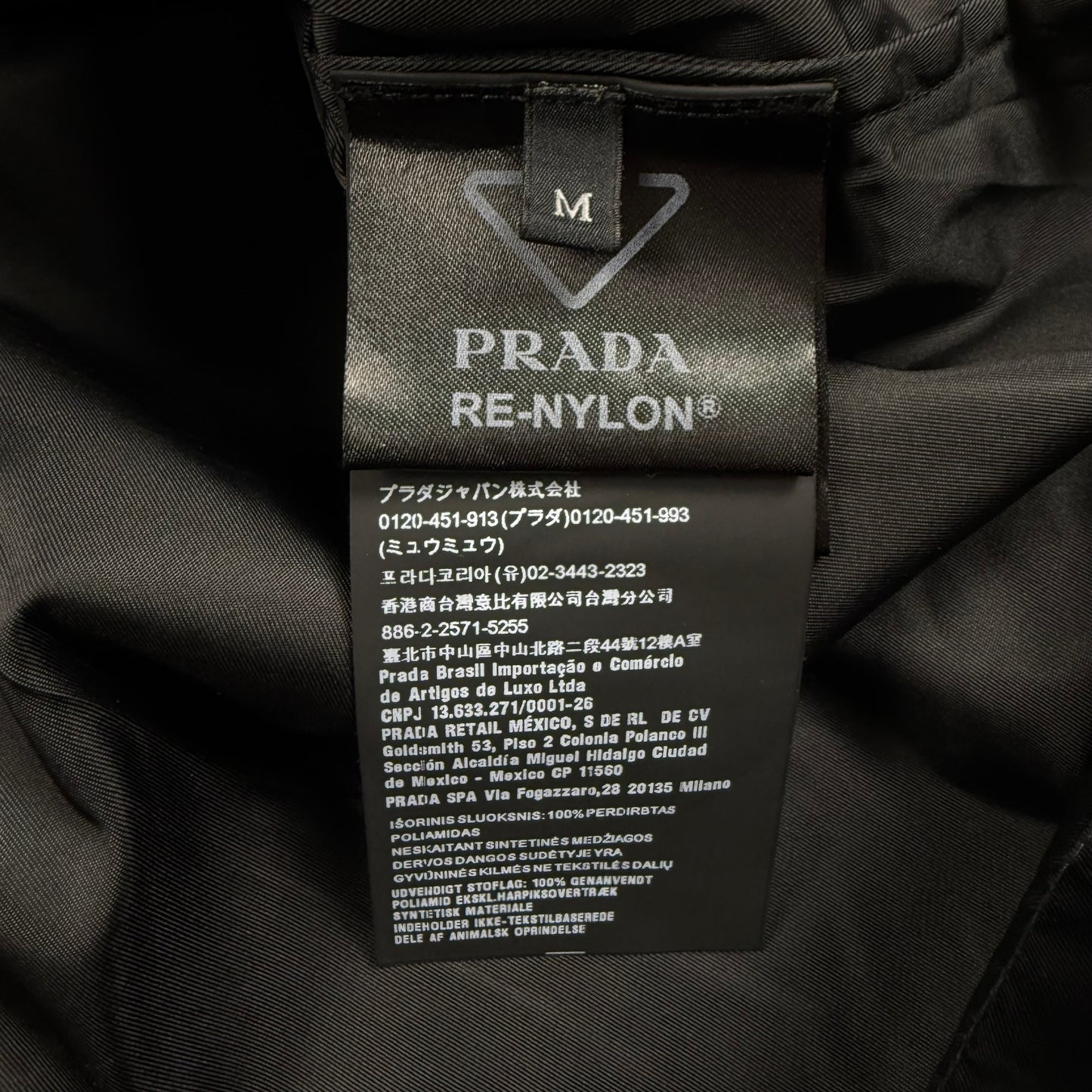 Prada Re-Nylon Tactical Button Up Transformer Shirt