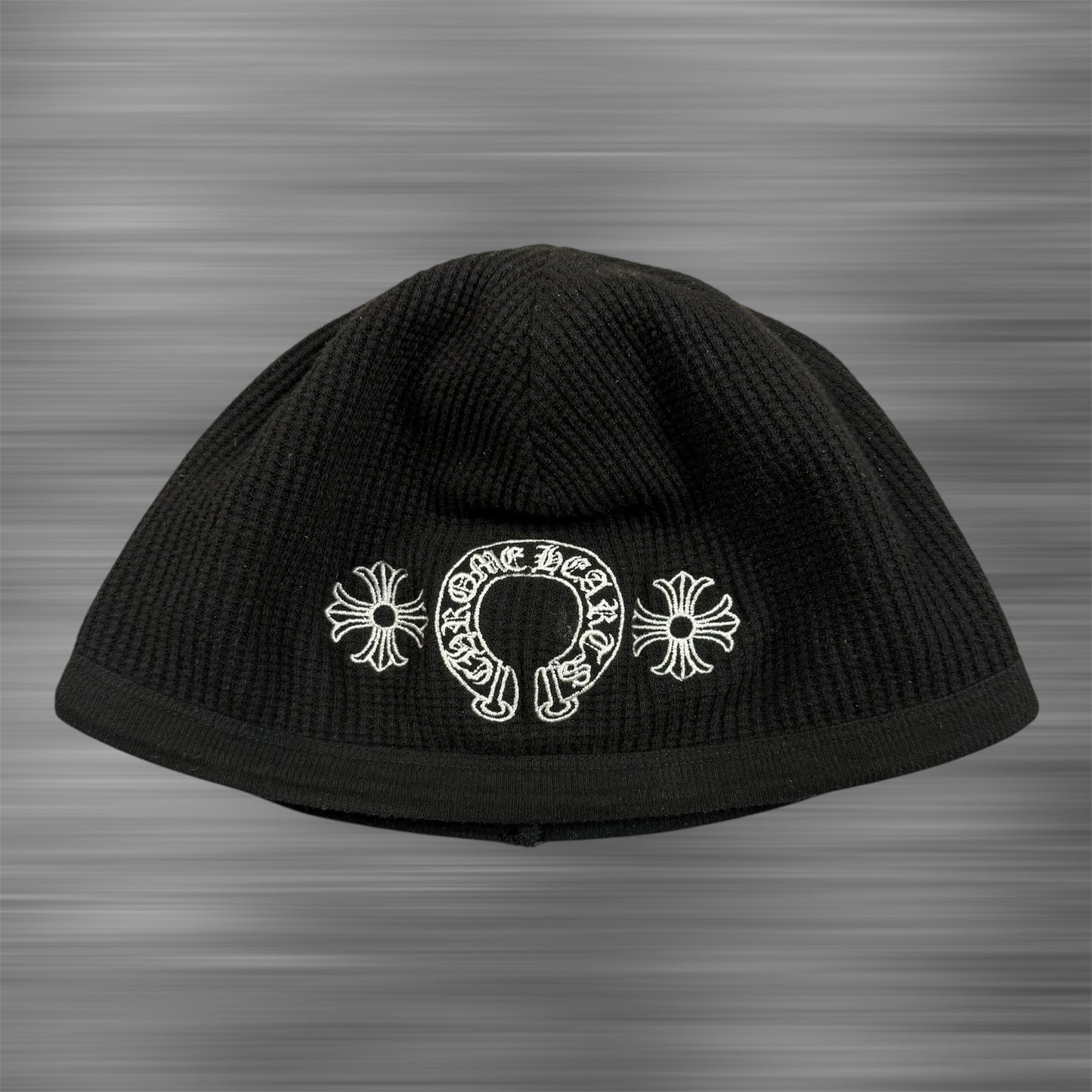 Chrome Hearts Vintage Horseshoe Embroidered Thermal Beanie