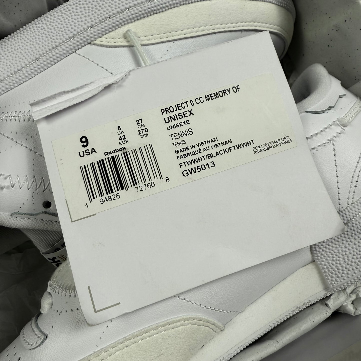 Maison Margiela Reebok Project 0 CL