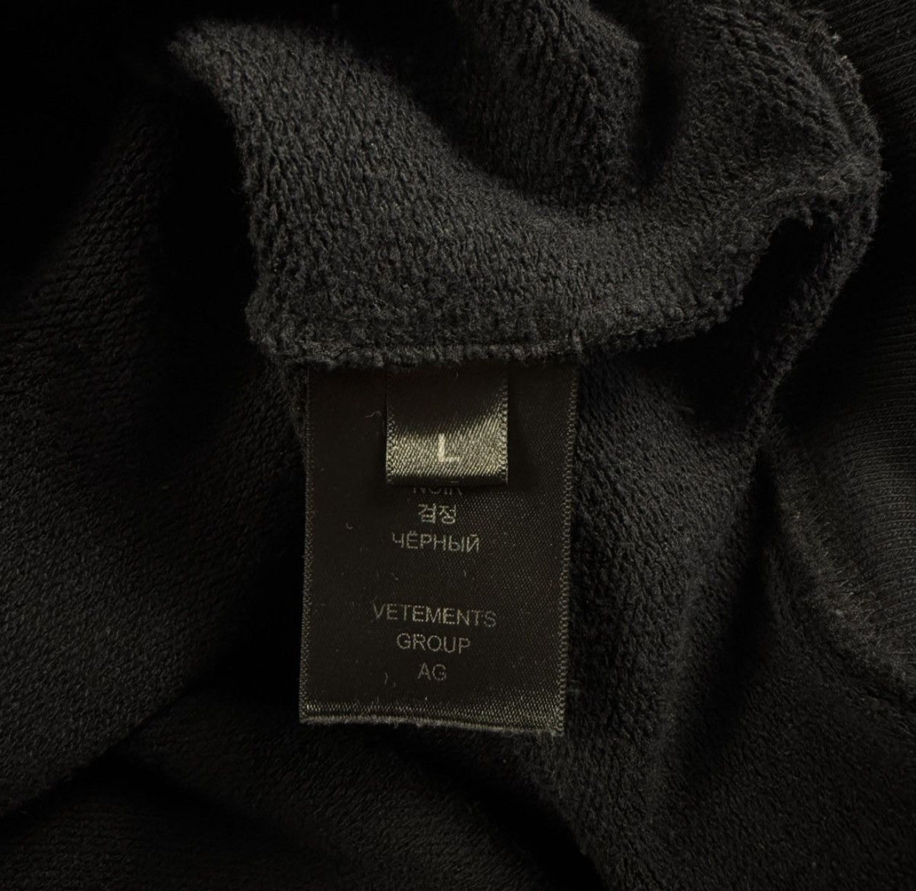 Vêtements ‘Unicorn’ Antwerp Black Negative Motif Hoodie