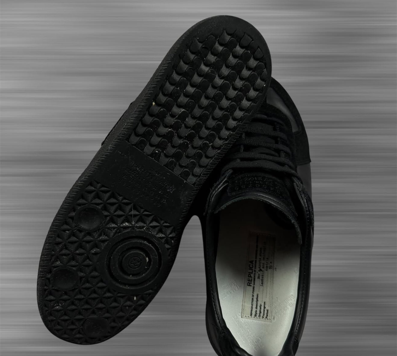 Maison Margiela Low Black GATS