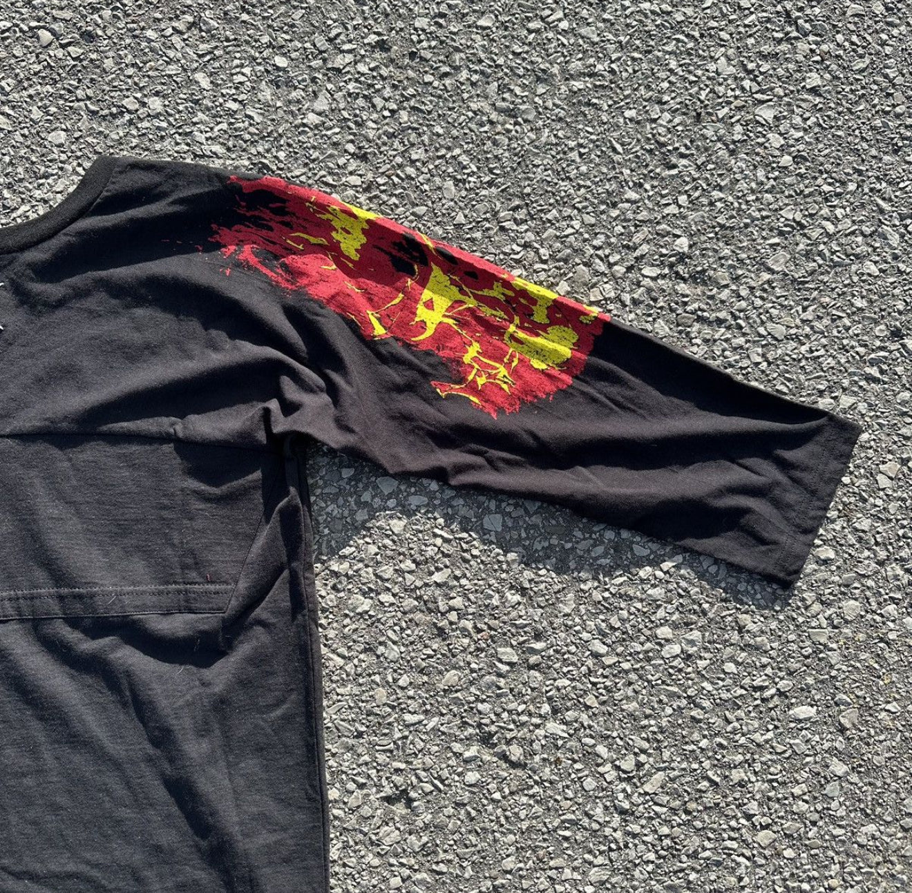 Archive MAISON MARGIELA deconstructed patchwork bank t-shirt