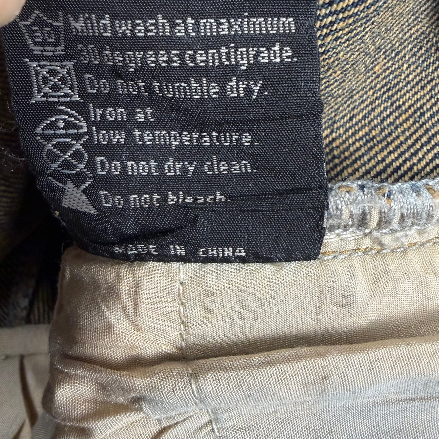 Who Decides War Unfurled Denim Shorts