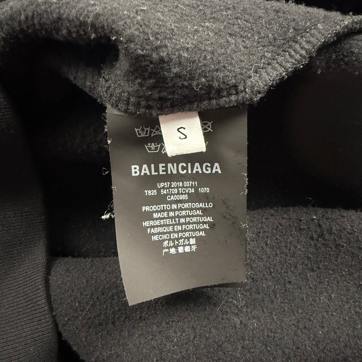 Balenciaga World Food Programme ‘Black’ Hoodie