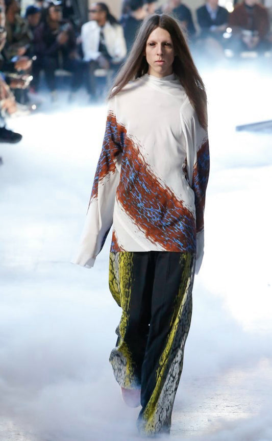 Rick Owens A/W20 “PERFORMA” Leopard Scarf