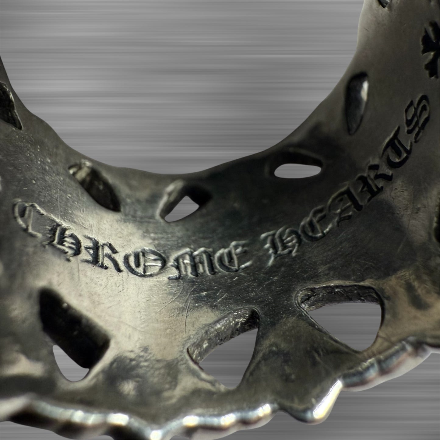 Chrome Hearts Cemetary Silver Ring