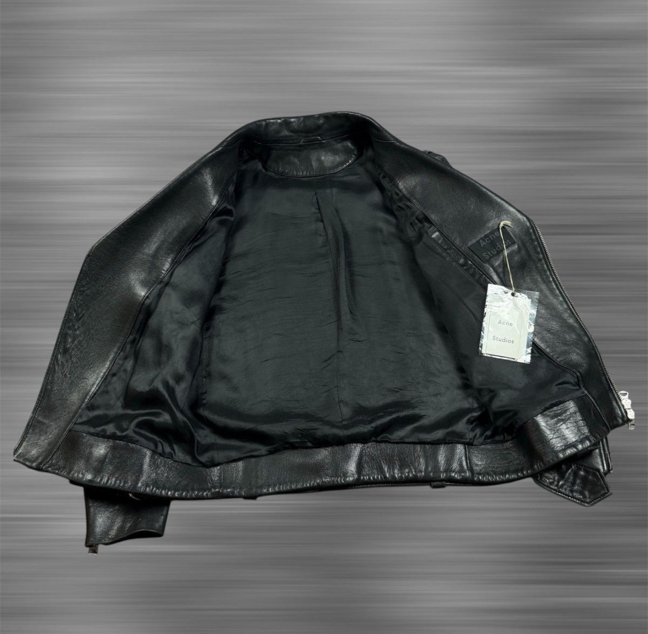 Acne Studios Nate Clean Leather Jacket