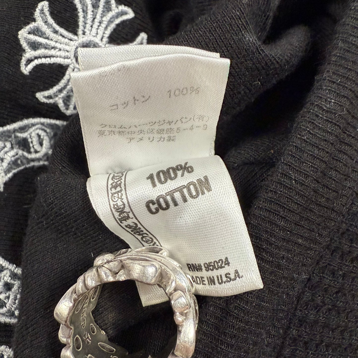 Chrome Hearts Vintage Horseshoe Embroidered Thermal Beanie