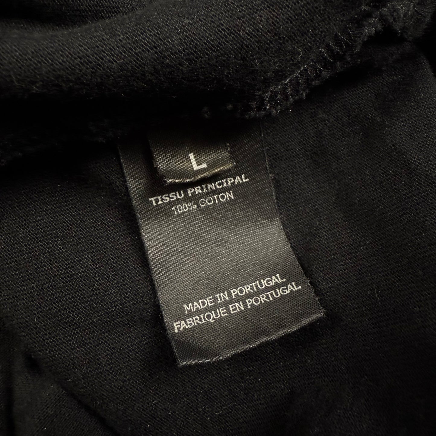 Vetements Gothic Logo Zip Turtleneck 'Black'