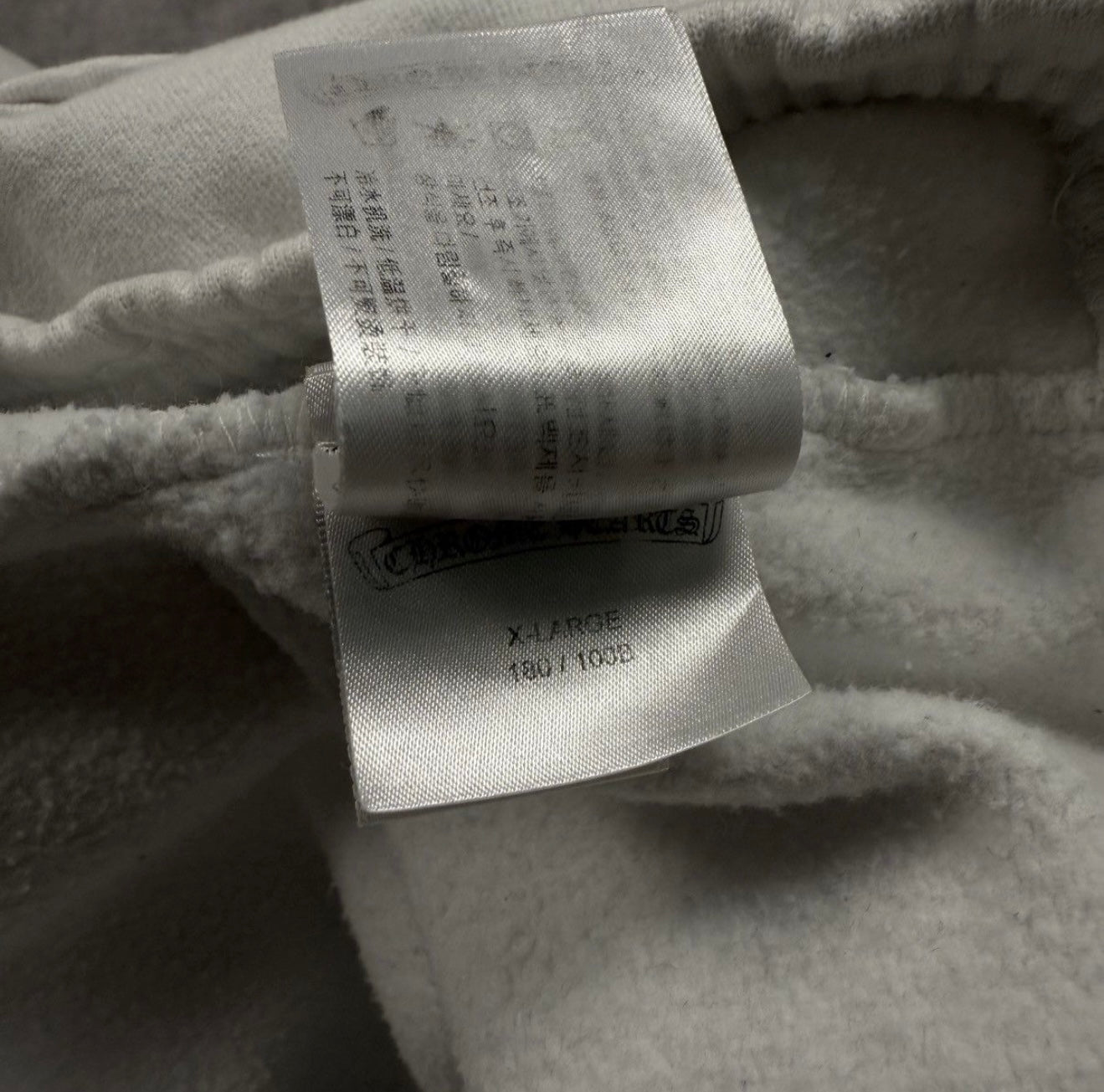 Chrome Hearts X Deadly Doll White Baggy Pants