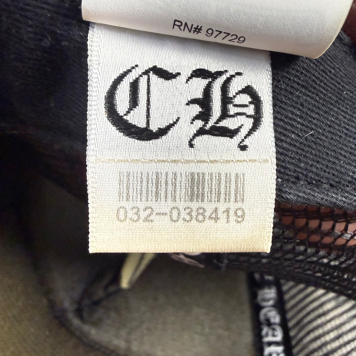 Chrome Hearts FOTI Faded ‘Black’ Trucker Cap
