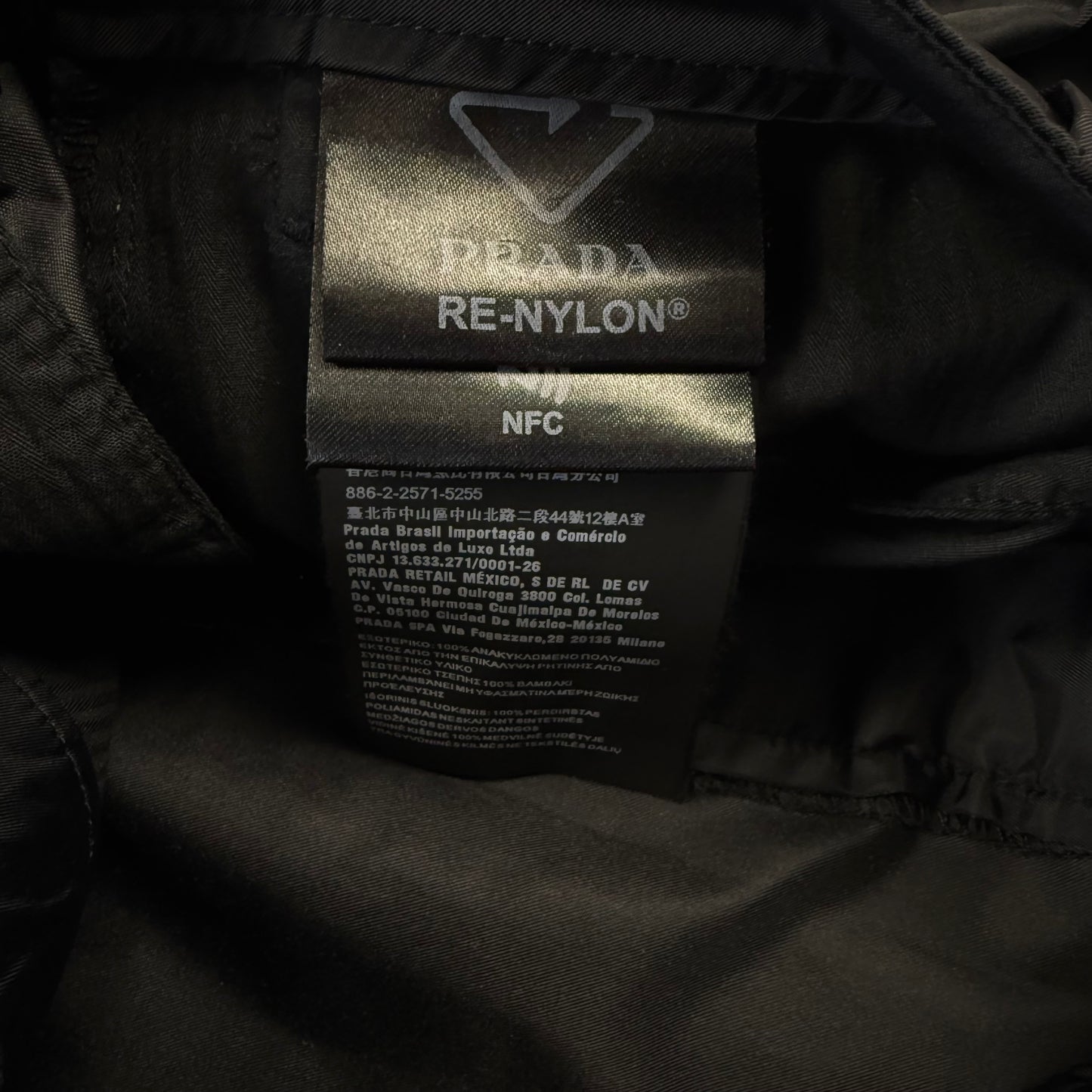 Prada Re-Nylon Baggy Bermudas Shorts