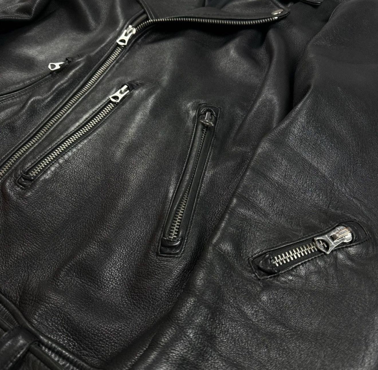 Acne Studios Nate Clean Leather Jacket