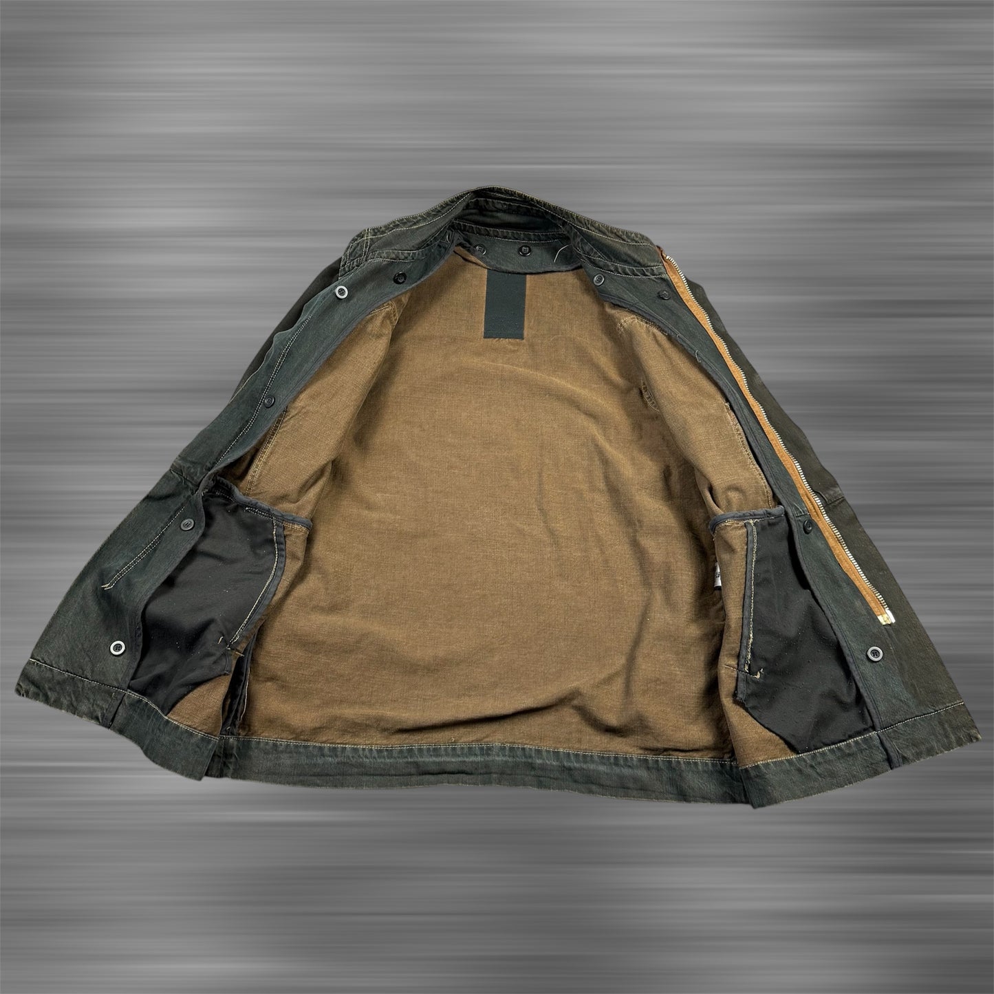 A/W 2001 Rick Owens SLAB Sherpa Lined Parka Jacket