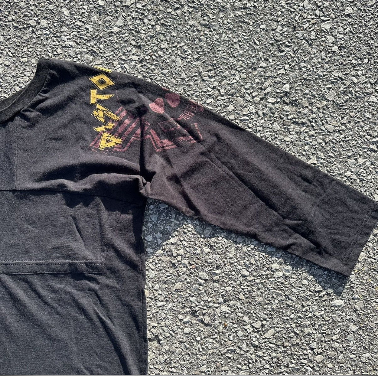 Archive MAISON MARGIELA deconstructed patchwork bank t-shirt