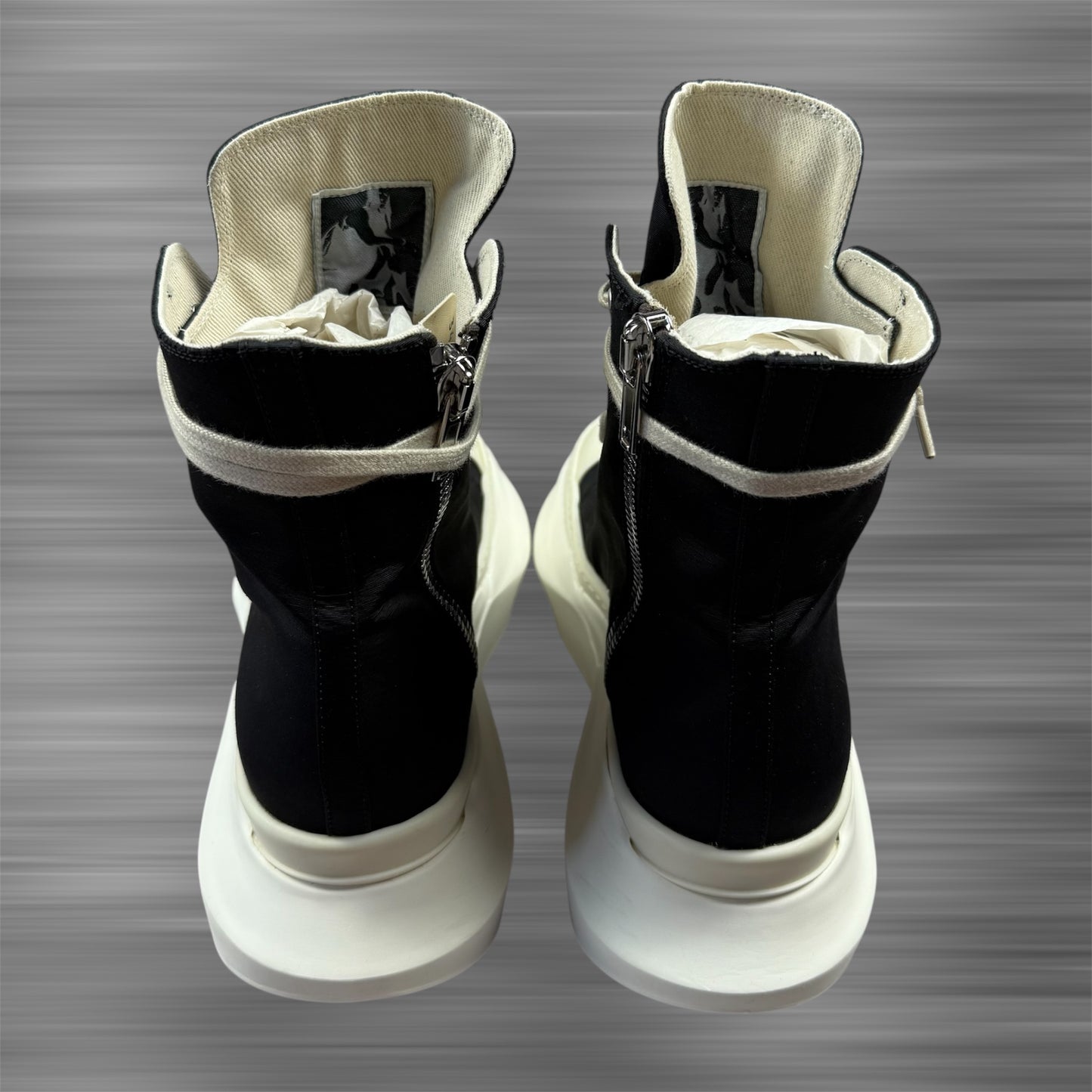 Rick Owens DRKSHDW High Abstract ‘Milk’ Shoes