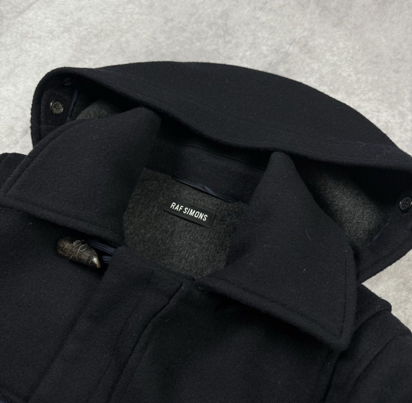 Raf Simons Wool Duffle Coat