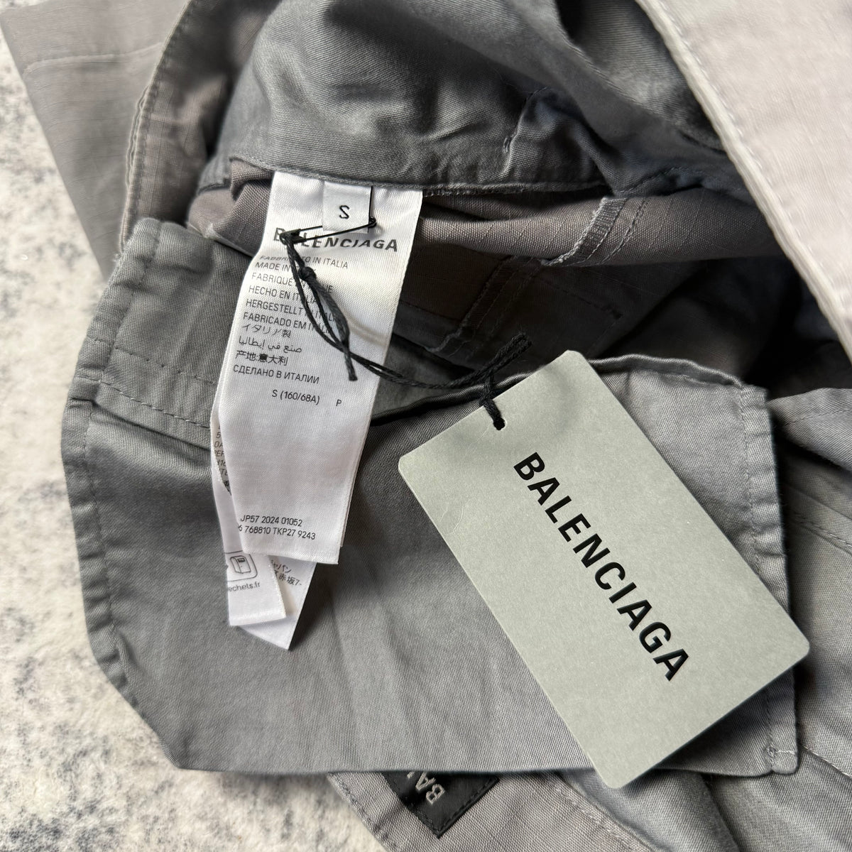 Balenciaga FW23 Convertible Flared Cargo Pants