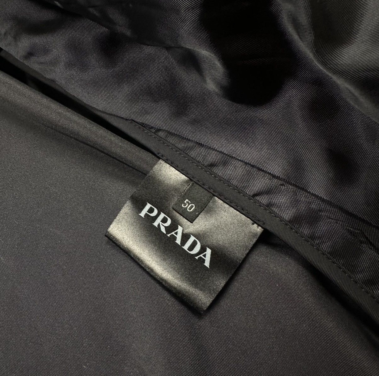 Prada Nylon Black Light Jacket