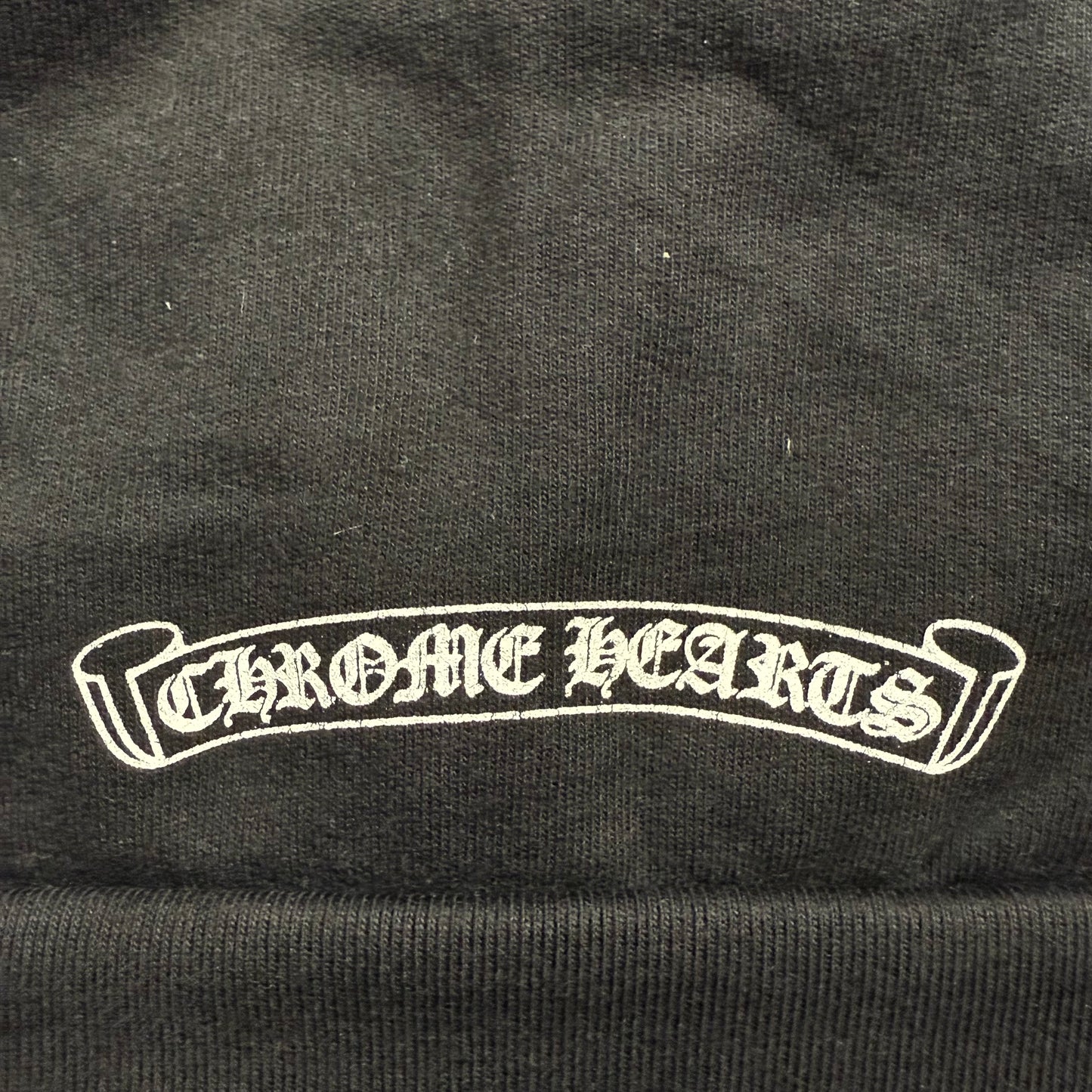 Chrome Hearts Floral Horseshoe Zip Up Hoodie