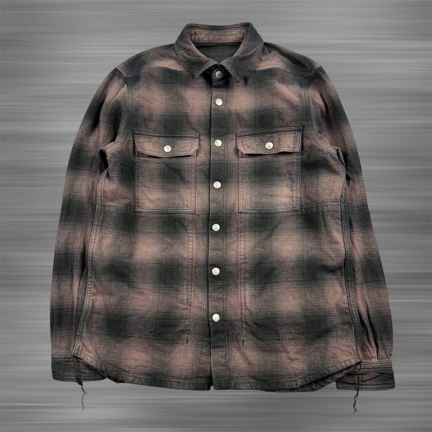 Rick Owens DRKSHDW Plaid ‘Purple’ Outershirt