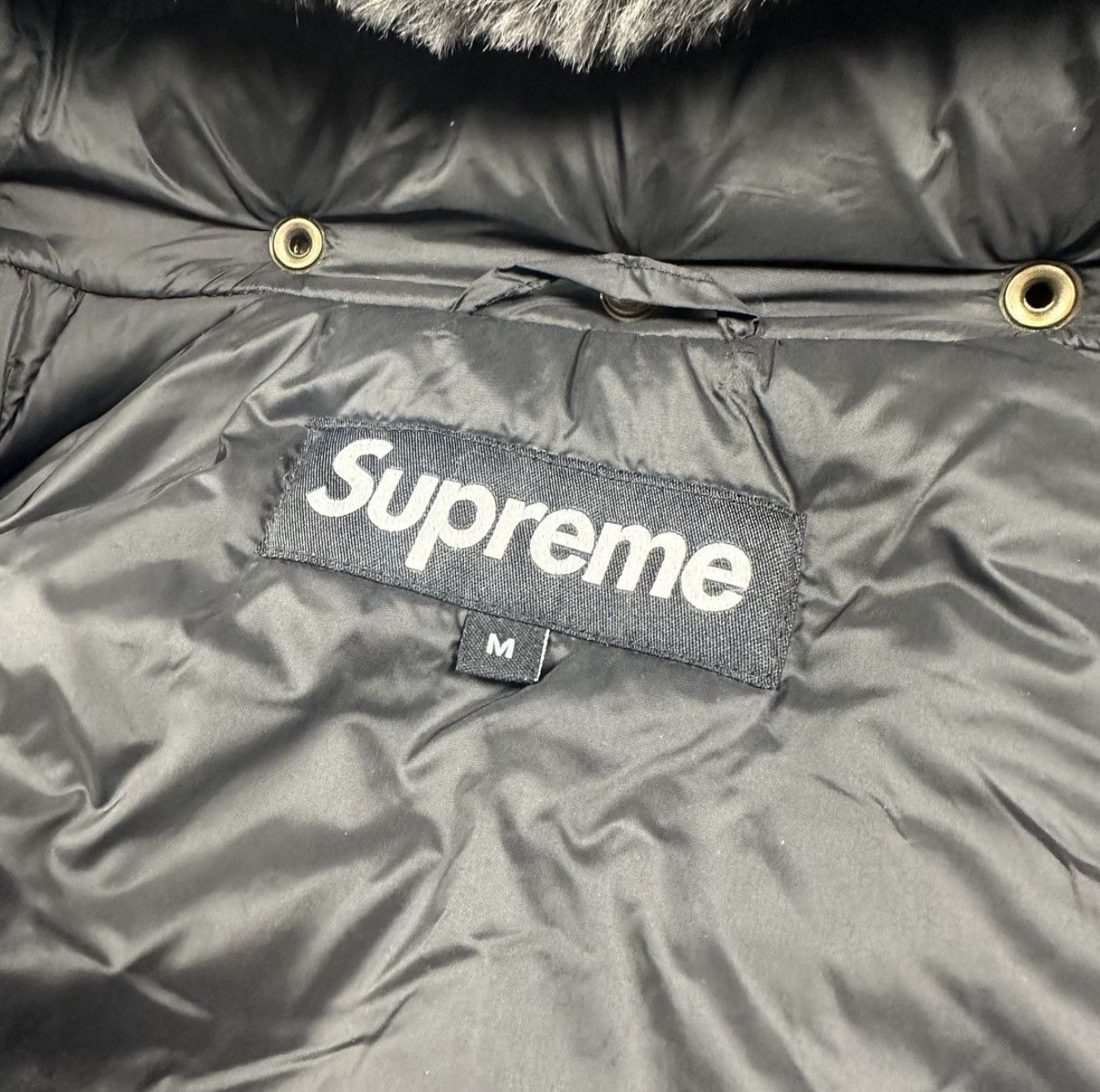 Supreme Faux Fur Hooded Vest
