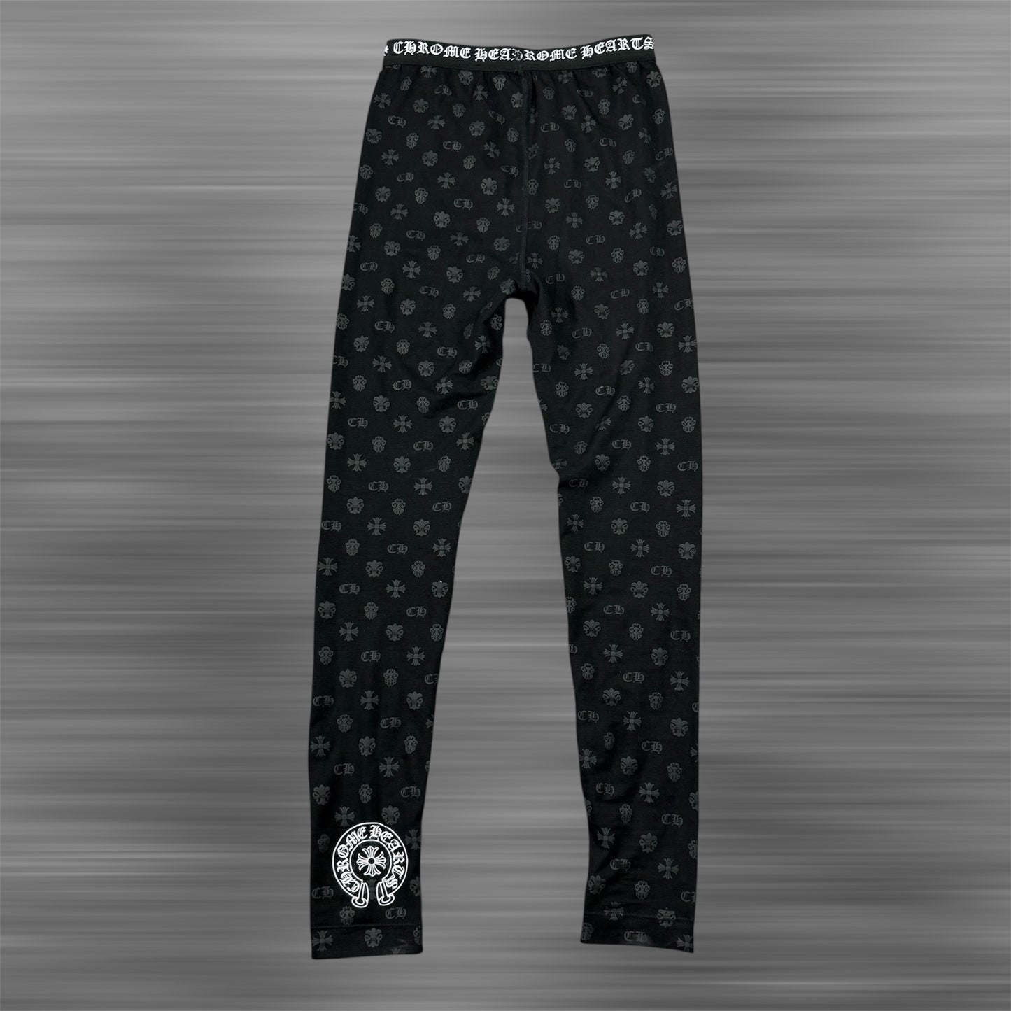 Chrome Hearts All Over Logo Leggings ‘Black’